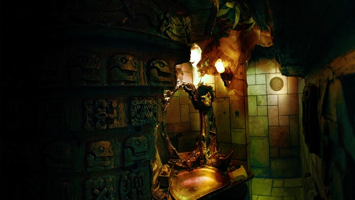 Le temple maudit Incas